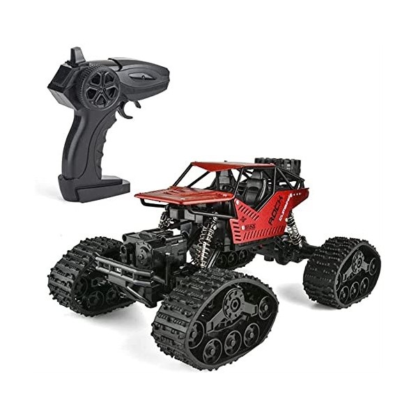 DUBOXX 2.4G Deux-en-Un Buggy Télécommandé Voitures RC sans Fil, Monster Tracks Voiture Télécommandée, Roues Remplaçables Véhi