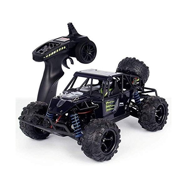 Mopoq RC voiture, 4x4 Crawlers haut débit tout-terrain télécommande de voiture brushless Professional jeu Wave Radio Télécomm