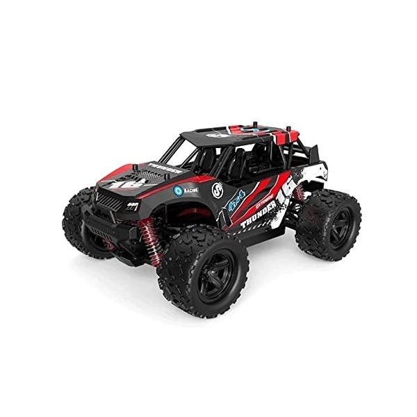 TEKZEN Véhicule Tout-Terrain RC Voiture 1/18 Escalade Voiture télécommandée Voiture descalade à Grande Vitesse Buggy 2.4Ghz 