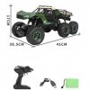 Mopoq RC voiture, 4x4 Crawlers Toy 6 lecteur Télécommande sans fil haute vitesse hors route du véhicule électrique 6 roues es