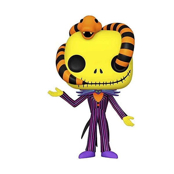 Pop! The Nightmare Before Christmas - Jack Skellington with Snake Blacklight Special Edition