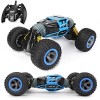 Ycco Véhicule de voiture RC de course de buggy rechargeable électrique haute vitesse Tout Terrain Super Large 4WD véhicule to