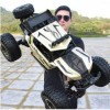 SREJNGL Voiture RC 1:10 Haute Vitesse Télécommande Voiture Drift Escalade Voiture Charge 2.4GHz Crawlers Chariot Buggy RC Cou