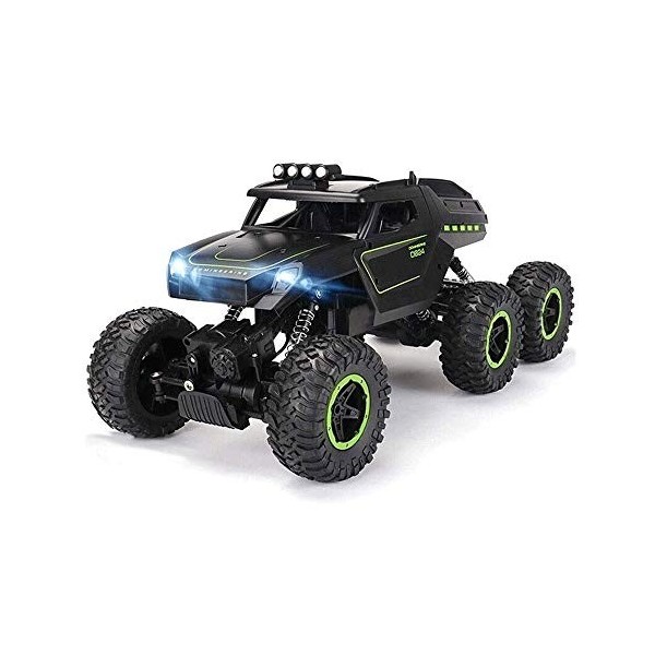 GRTVF 1:16 échelle RC Voiture 4 Roues motrices électrique Voiture télécommandée 36 kmh Tombereau Haute Vitesse Crawlers 4x4 O