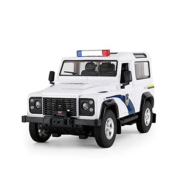 MADBLR7 Voiture De Police Rc 1:14 Voiture De Sport Télécommandée avec Lumières LED Fonctionnelles 4WD Voiture RC Haute Vitess