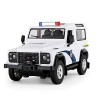 MADBLR7 Voiture De Police Rc 1:14 Voiture De Sport Télécommandée avec Lumières LED Fonctionnelles 4WD Voiture RC Haute Vitess