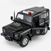 MADBLR7 Voiture De Police Rc 1:14 Voiture De Sport Télécommandée avec Lumières LED Fonctionnelles 4WD Voiture RC Haute Vitess