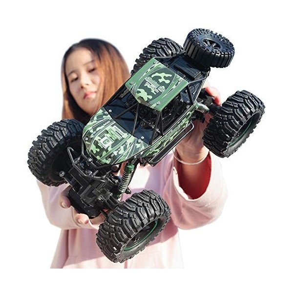 ERNP 1:12 4WD RC Cars 2.4GHZ Radio Control Toys Buggy High Speed Trucks Off-Road Car Rock Crawlers 15"4x4 Driving Double Moto