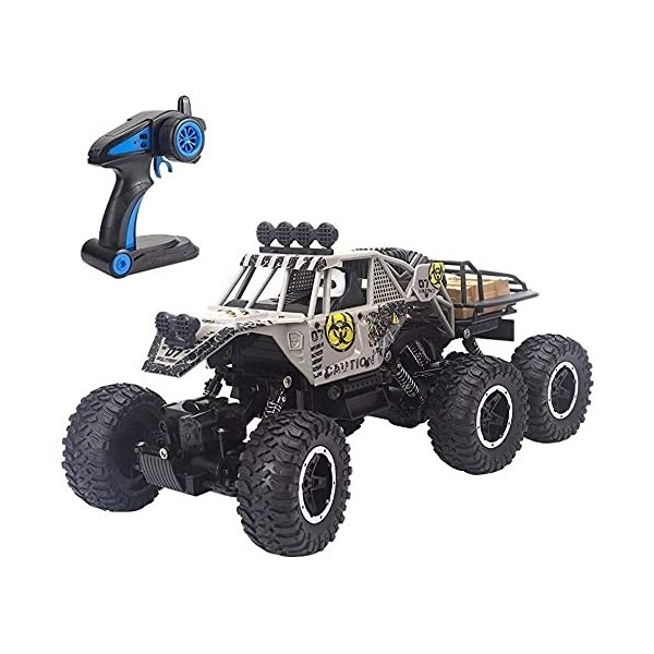 1:12 Échelle 4WD 2.4GHz Voiture De Course Électrique Gris Télécommande Voiture Haute Vitesse Véhicule Tout-Terrain Voitures S