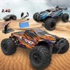 1:18 Camions Tout-terrain, 4x4 Alliage Télécommande Crawlers Dune Buggy 2.4G Rechargeable Illimité Terrain Rc Voiture 4WD Gra