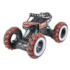 SCOOVY 1/12 RC Stunt Car, 360° Rotation Double Télécommande Drift RC Vehicle All Terrains Crawler RC Truck avec Lumière pour 