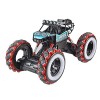 SCOOVY 1/12 RC Stunt Car, 360° Rotation Double Télécommande Drift RC Vehicle All Terrains Crawler RC Truck avec Lumière pour 