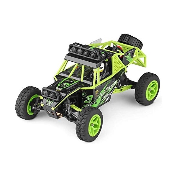 Zhangl 01h18 électrique Télécommande voiture 4 roues motrices BUGGY DESERT électrique Escalade Voiture Crawlers Monster Truck