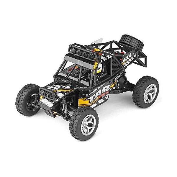 Zhangl 01h18 électrique Télécommande voiture 4 roues motrices BUGGY DESERT électrique Escalade Voiture Crawlers Monster Truck