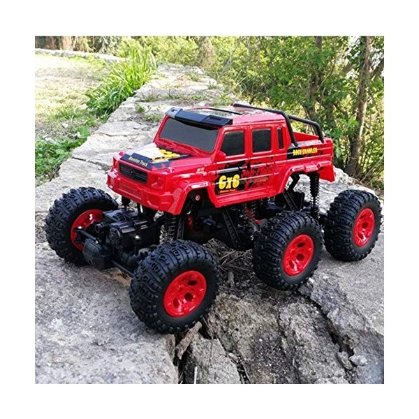 Zhangl Crawlers Télécommande Six-drive en alliage Bigfoot escalade de voiture, 2.4G de charge électrique RC haute vitesse sur