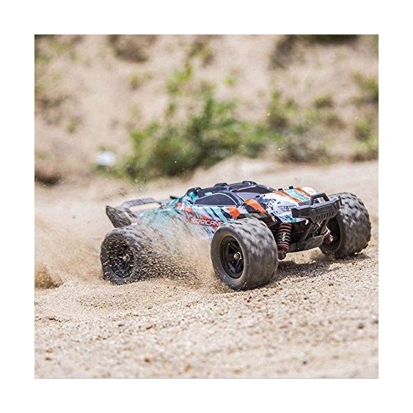 GUYANA Voiture RC, 1:18 Radio Télécommande Véhicule 2.4Ghz Rc Crawlers Chariot 4WD Haute Vitesse 36km/h Monster Truck pour Ad