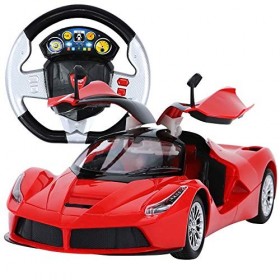 BONOCO Jouets électriques pour Enfants Monster Crawlers Chariot Ouvrez la Porte Volant Voiture télécommandée Charge Anti-Chut