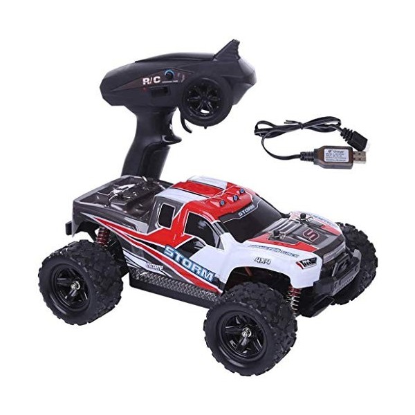 JY&WIN 1/18 RC véhicule Tout-Terrain Monster Truck télécommande Voiture 2.4G 4WD Voitures radiocommandées 36 km/h Haute Vites