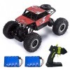 1:14 Échelle RC Voiture RC Camions Rock Crawlers 2.4Ghz Radio Télécommande Monster Trucks avec Deux Batteries 4WD 4x4 Véhicul