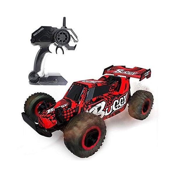 KALWAX 1:16 2.4G 4CH 25km/h Voiture RC Haute Vitesse Hors Route Rock Crawlers Télécommande Buggy Véhicule Drift Race Course T