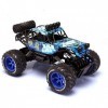 Zhangl Échelle 1:10 Télécommande Off Road Truck 2.4GHz Téléguidés Haute Vitesse Roche Crawlers Quatre Roues Motrices Recharge