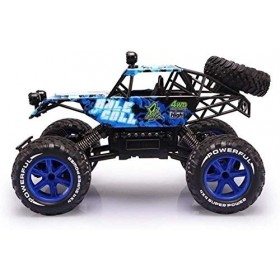Zhangl Échelle 1:10 Télécommande Off Road Truck 2.4GHz Téléguidés Haute Vitesse Roche Crawlers Quatre Roues Motrices Recharge