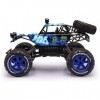 Zhangl Échelle 1:10 Télécommande Off Road Truck 2.4GHz Téléguidés Haute Vitesse Roche Crawlers Quatre Roues Motrices Recharge