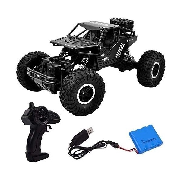 Mioioim Grande voiture descalade RC Monster Truck Voitures télécommandées à grande vitesse 2.4Ghz Véhicule radiocommandé 4WD