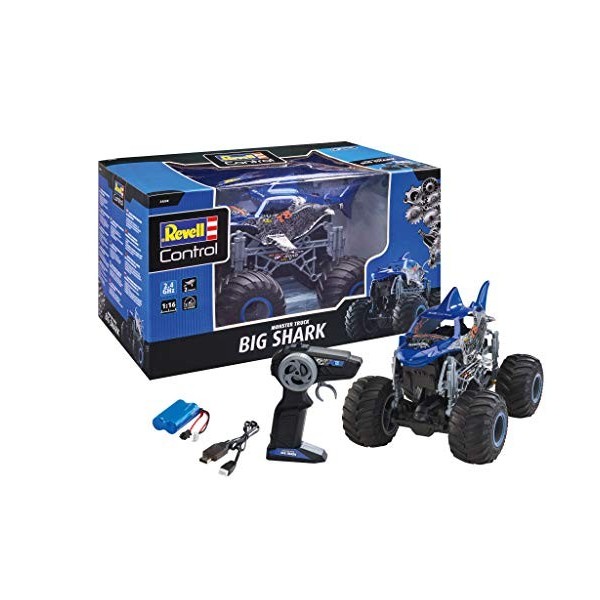 Revell Control 24558 - Monster Truck radiocommandé "BIG SHARK" RC