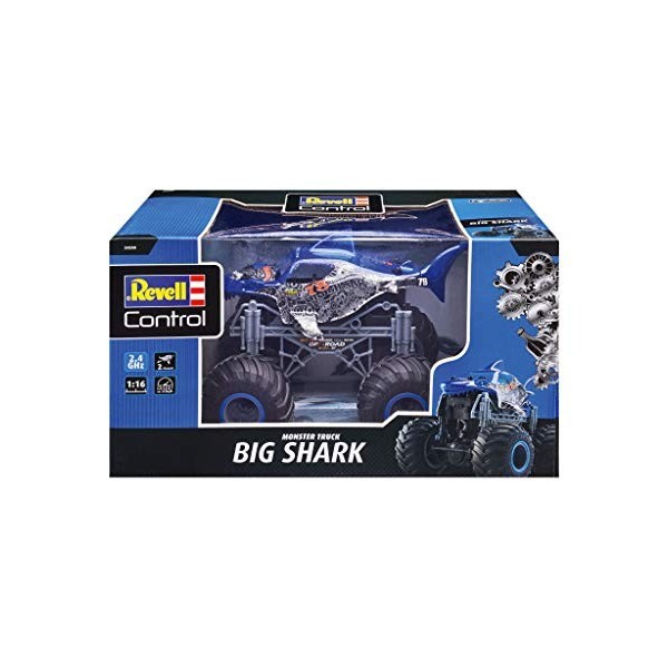 Revell Control 24558 - Monster Truck radiocommandé "BIG SHARK" RC