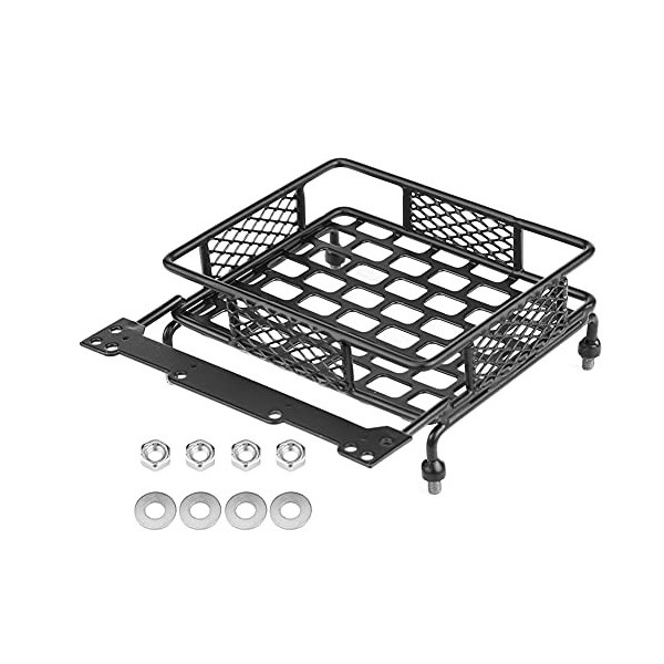 Ruining Barres de toit radiocommandées - En métal - Pour les voyages en plein air - RC - Crawler - Petit format