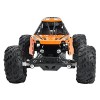 CMJ RC Voiture RC Off-Road Speed Buggy Rechargeable 4WD Radio Télécommande Drift Left Right USB Car 1:18 Green 