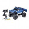 Carson 500404241 1:8 Pickup Crawler 2.4G 100% RTR Bleu - Voiture télécommandée, Voiture RC, Crawler RC, avec Piles et télécom