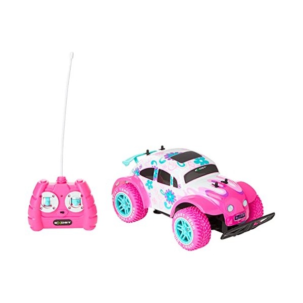 EXOST Voiture Télécommandée Tout-Terrain - Pixie - La Plus Coquette des Voitures - Jouet pour Enfant - Dès 5 ans