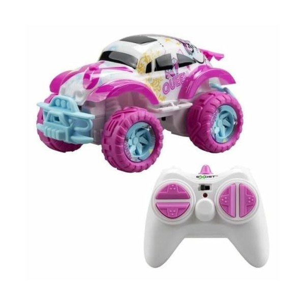 EXOST Voiture Télécommandée Tout-Terrain - Pixie - La Plus Coquette des Voitures - Jouet pour Enfant - Dès 5 ans