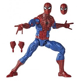 Marvel Legends Spider-Man – Figurine rétro Spider-Man de 15 cm - Edition Collector