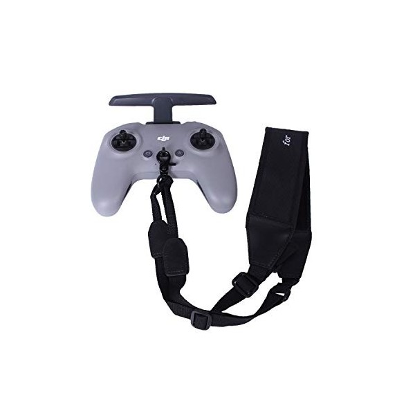 Motutech Sangle au Cou pour DJI FPV Télécommande Longueur Réglable pour Radiocommande 2 DJI FPV Gris 