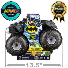 Monster Jam DC Comics Batman, véhicule télécommandé, résistant à leau, pour garçons de 4 Ans et Plus 6062331