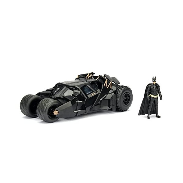 Jada Toys Batman, Batmobile Voiture métal 2008 The Dark Knight Noir 253215005