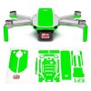 Wrapgrade Skin Ensemble dautocollants Compatible avec DJI Mini 2 | Couleur daccent Coloration-X 