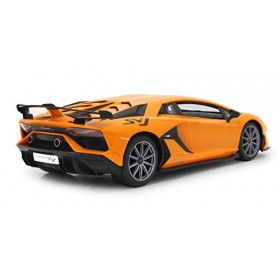 Jamara - 405170 - Lamborghini Aventador SVJ - 1:14 - Orange - 2,4 GHz - Jusquà 1 heure de conduite à environ 9 km/h, détails