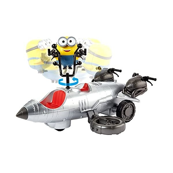 Minions figurine véhicule radio-commandé avec un minion sonore inclus, jouet pour enfant, GMF19