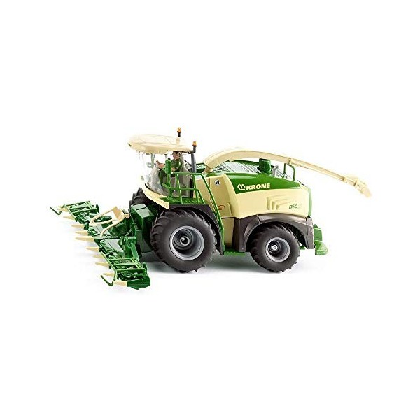 siku 1876, John Deere T670i Moissonneuse-batteuse, 1:87, Métal/Plastique, Vert, Barre de coupe mobile et amovible