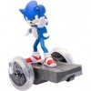 Sonic The Hedgehog- Sonic Speed RC Radiocommandé avec Commande en Forme d’Anneau