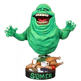 NECA SOS FANTÔMES - Slimer - Figurine Head Knocker 18cm