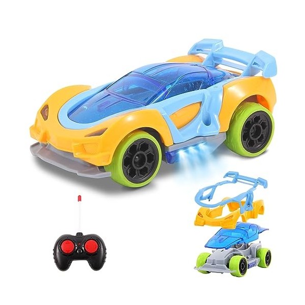 Pup Go Voiture Télécommandée pour Enfants, DIY Jouet Turque RC pour Tout-Petit, Petite Voiture de Course, Meilleur Cadeau pou