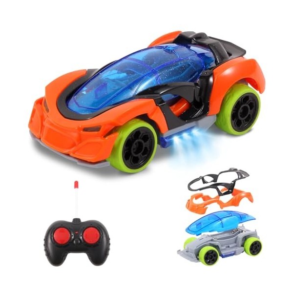 Pup Go Voiture Télécommandée pour Enfants, DIY Jouet Turque RC pour Tout-Petit, Petite Voiture de Course, Meilleur Cadeau pou