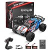 Kotsy Voiture télécommandée 1:18 RC Car à 4 Roues motrices 2,4 GHz RC Truck High Speed ​ Bleu 