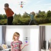 Boule Volante Lumineuse, Jouet Volant Flying Spinner Balle qui Vole Helicopter Avion Télécommandé Drone Enfant Jeux Extérieur