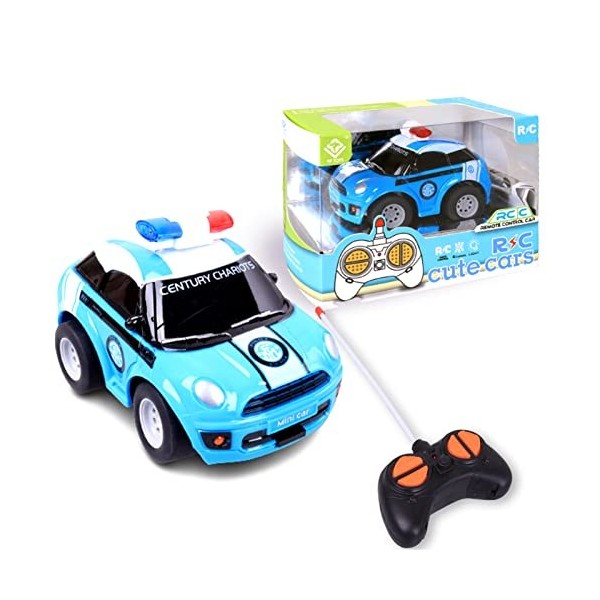 FORMIZON Voiture Telecommandée pour Enfant, Cartoon Voiture Radiocommandee, Mini Voiture télécommandée de Course, Cadeaux da